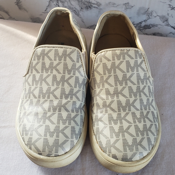 MICHAEL Michael Kors Other - MICHAEL Michael Kors Kids Cream Slip-On Sneakers